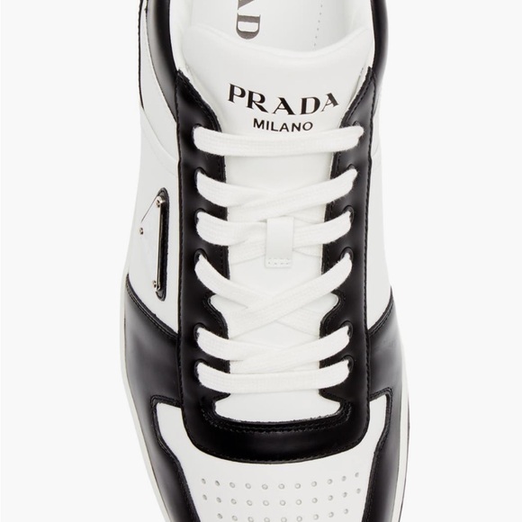 Prada Downtown Logo Low Top Sneaker - Picture 5 of 6